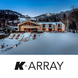 Бутиковый австрийский отель Eva Hof Lakeside озвучен с K-array