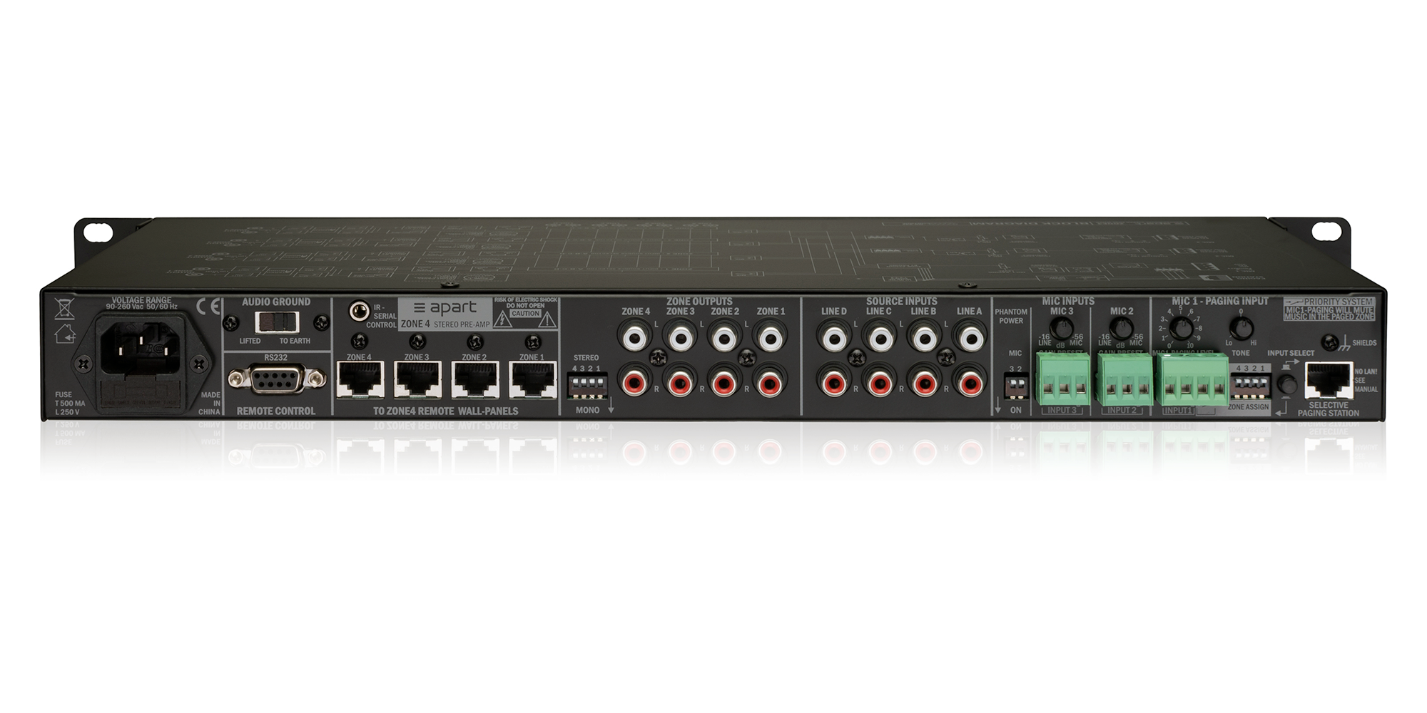 Biamp Apart ZONE4 -02 Biamp Apart ZONE4 -02