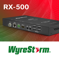 Новый приёмник HDBaseT 2.0 – WyreStorm RX-500