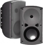 Настенный громкоговоритель. 50W с 100V соединением на 50, 15, 7.5, 3.75W & 8Ом. c/w U-образные брекеты. Цвет черный. Цена за пару. 
