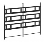 Модульный комплект креплений для видеостены распорного типа; конфигурация 3х3 дисплея; для дисплеев с диагональю 46, 47, 55, 60" и весом до 85 кг, цвет черный