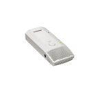 Настольный микрофон передатчик, всенаправленная диаграмма. Цвет белый