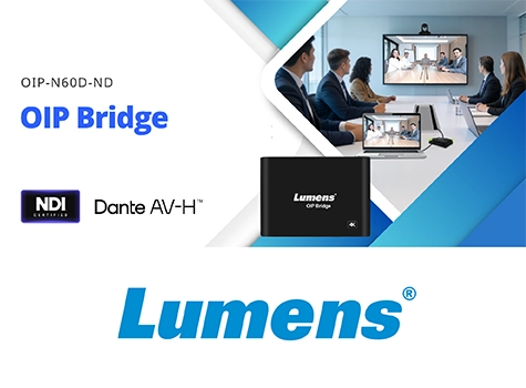 Lumens выпустила первый декодер 4K AVoIP для сетей NDI, Dante Audio и Dante Video