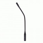 Кардиоидный конденсаторный микрофон на гибкой стойке типа «гусиная шея», с RF-защитой, разъем 3 Pin Male XLR. Длина 280 мм. Цвет черный