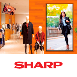 Новые доступные 4K дисплеи Sharp для общественных мест