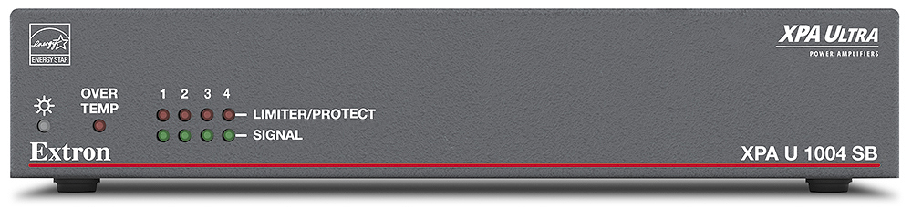 Extron XPA U 1004 SB Четырёхканальный усилитель с режимом моста 100/200 Вт на канал -pic_2 Extron XPA U 1004 SB Четырёхканальный усилитель с режимом моста 100/200 Вт на канал -pic_2