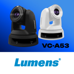 Новая поворотная камера VC-A53 от Lumens для видеоконференций