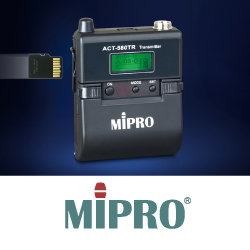 MIPRO представляет цифровой передатчик с функцией записи ACT-580TR