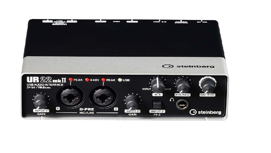Yamaha Steinberg UR22MKII R Pack-01 Yamaha Steinberg UR22MKII R Pack-01