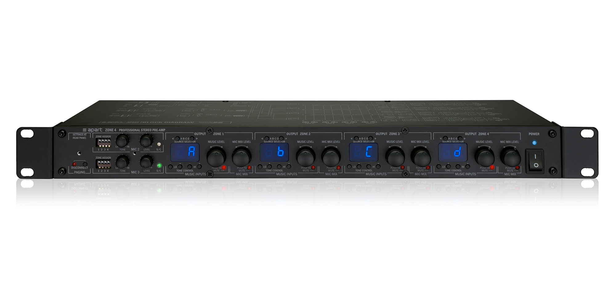 Biamp Apart ZONE4 -01 Biamp Apart ZONE4 -01