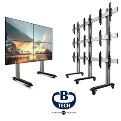 Новая универсальная система крепления для видеостен B-Tech