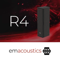 Сверхкомпактная акустическая система R4 завершила серию Reference от EM Acoustics