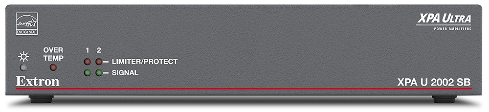 Extron XPA U 2002 SB Двухканальный усилитель с режимом моста 200/400 Вт на канал -pic_2 Extron XPA U 2002 SB Двухканальный усилитель с режимом моста 200/400 Вт на канал -pic_2