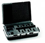 Кейс для транспортировки блока управления и 6 микрофонных пультов