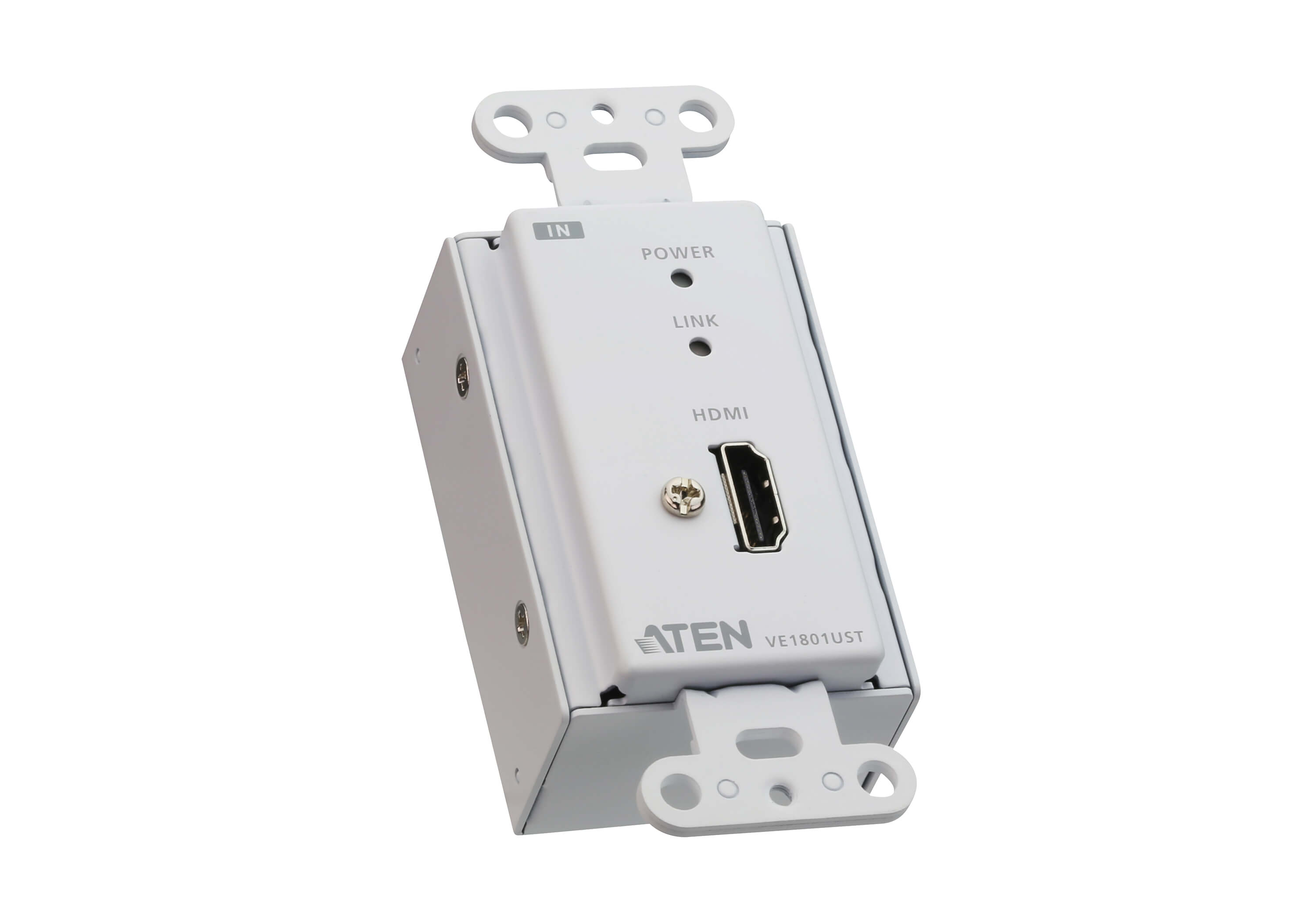 Aten VE1801UST Передатчик HDMI HDBaseT-Lite с монтажной панелью US (4K@40м) -04 Aten VE1801UST Передатчик HDMI HDBaseT-Lite с монтажной панелью US (4K@40м) -04