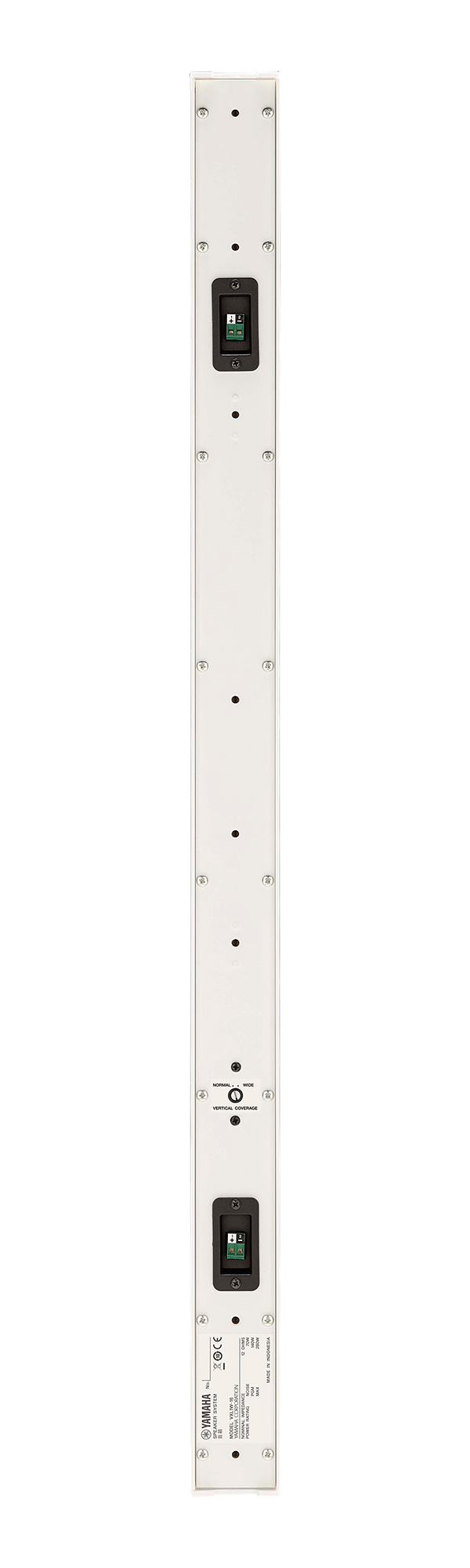 Yamaha VXL1W-16 Компактные звуковые колонны для любых интерьеров, 16 динамиков x 1,5”, корпус белый, фото_2 Yamaha VXL1W-16 Компактные звуковые колонны для любых интерьеров, 16 динамиков x 1,5”, корпус белый, фото_2