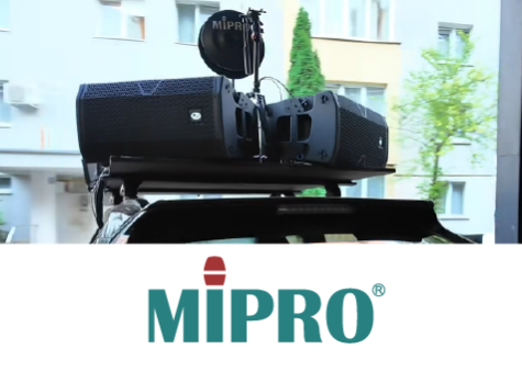 За пределами сцены: работа радиосистем MIPRO в движущейся колонне