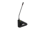Настольный проводной дискуссионный пульт председателя со съёмным микрофоном на гусиной шее