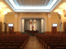 Зал Парламента Республики Северная Осетия – Алания успешно оснащен комплексом мультимедийного оборудования