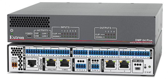 Цифровой матричный процессор Extron DMP-64-Plus Цифровой матричный процессор Extron DMP-64-Plus