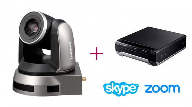 Lumens VC-A52SB + Aten UC3022 - Комплект PTZ-камеры с поддержкой USB-C для работы с Zoom, Skype, OBS (Поворотная FullHD камера черная + USB-конвертер) Lumens VC-A52SB + Aten UC3022 - Комплект PTZ-камеры с поддержкой USB-C для работы с Zoom, Skype, OBS (Поворотная FullHD камера черная + USB-конвертер)