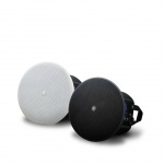 Потолочная акустическая система, полнодиапазонный 4-дюймовый динамик, 120 Вт, 80 Гц - 20 кГц, 100/70В трансформатор, цвет белый или черный. Цена за пару.