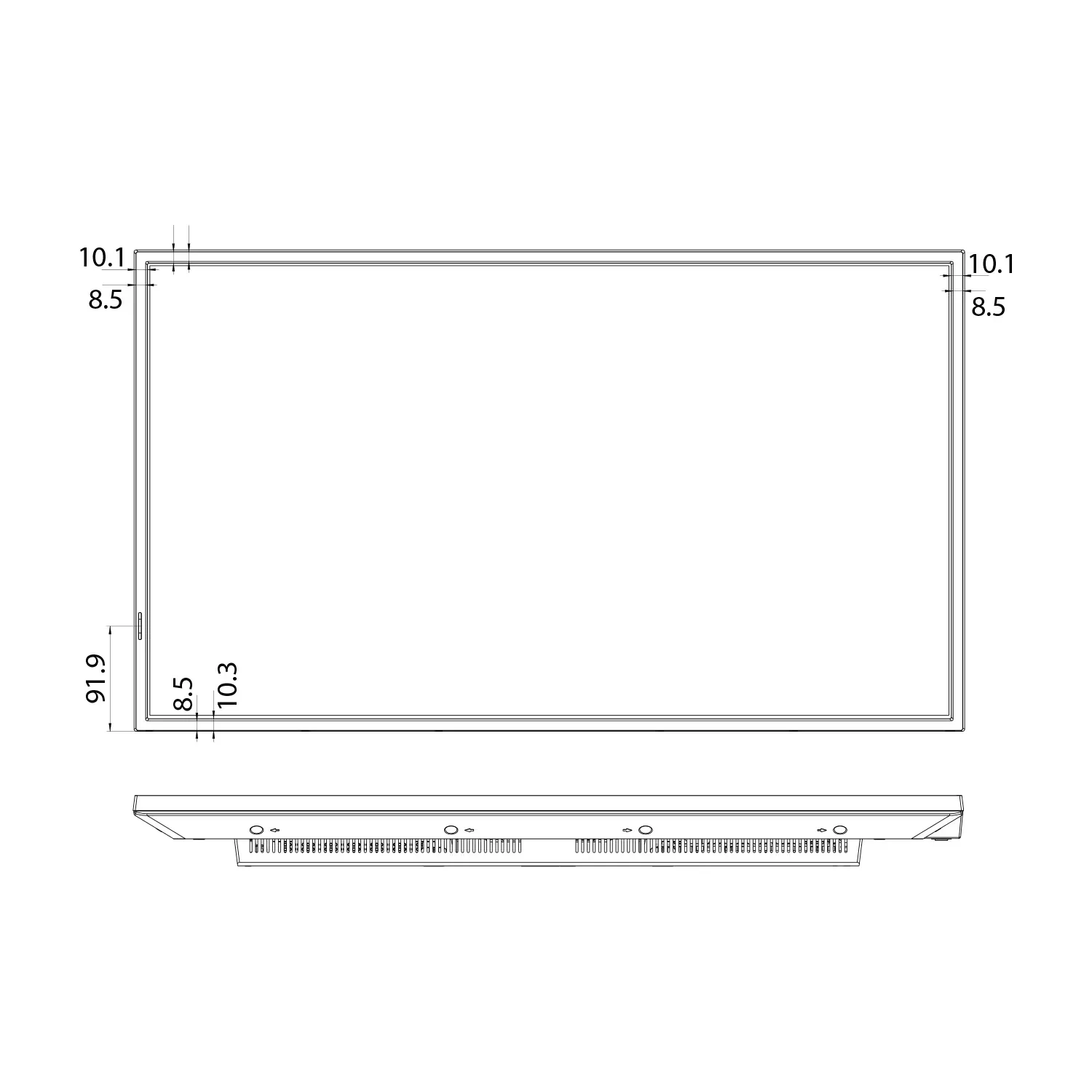 Hisense 32DM66GE-размеры Hisense 32DM66GE-размеры