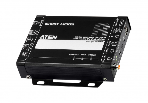 Aten VE2812R HDMI HDBaseT приемник с извлекателем звука (4K@100 м) (HDBaseT Class A) Aten VE2812R HDMI HDBaseT приемник с извлекателем звука (4K@100 м) (HDBaseT Class A)