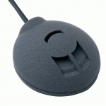 Полукардиоидный конденсаторный настольный мини-микрофон. 3М кабель терминированный с Tina Q / 3 Pin XLR, PPA-RF. Цвет серый