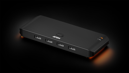 2-портовый USB 2.0 коммутатор для совместного использования 4х периферийных устройств