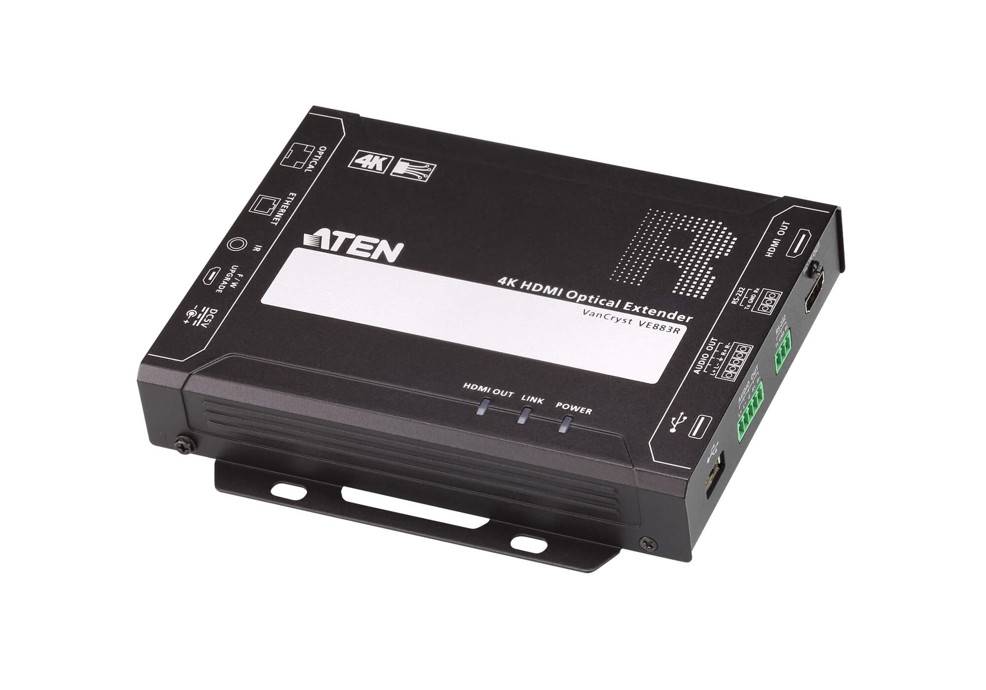 Aten VE883K1 4K HDMI Оптический удлинитель, комплект K1, многомодовый кабель 300 м-img_02 Aten VE883K1 4K HDMI Оптический удлинитель, комплект K1, многомодовый кабель 300 м-img_02