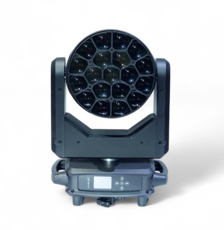 Светодиодный прожектор с полным движением типа WASH+FX 19х40Вт RGBW светодиодов, синтез цвета RGBW
