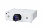 Трехчиповый 3LCD-проектор без объектива, 3LCD, 6500 ANSI лм, WXGA (1280 x 800),  контрастность 10.000:1, HDBaseT, HDMI х2, DisplayPort, портретная ориентация, вес 11,1кг