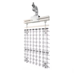 Гибкий уличный светодиодный дисплей, шаг пикселя 40 мм, 3000 кд/м2, IP66, 6.4 кг/кабинет