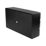 Ультра-компактный сабвуфер, 2x10", 4/16 Ом, пассивный, нержавеющая сталь, цвет черный