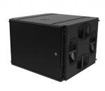 Высокопроизводительный туровый сабвуфер с возможностью подвеса