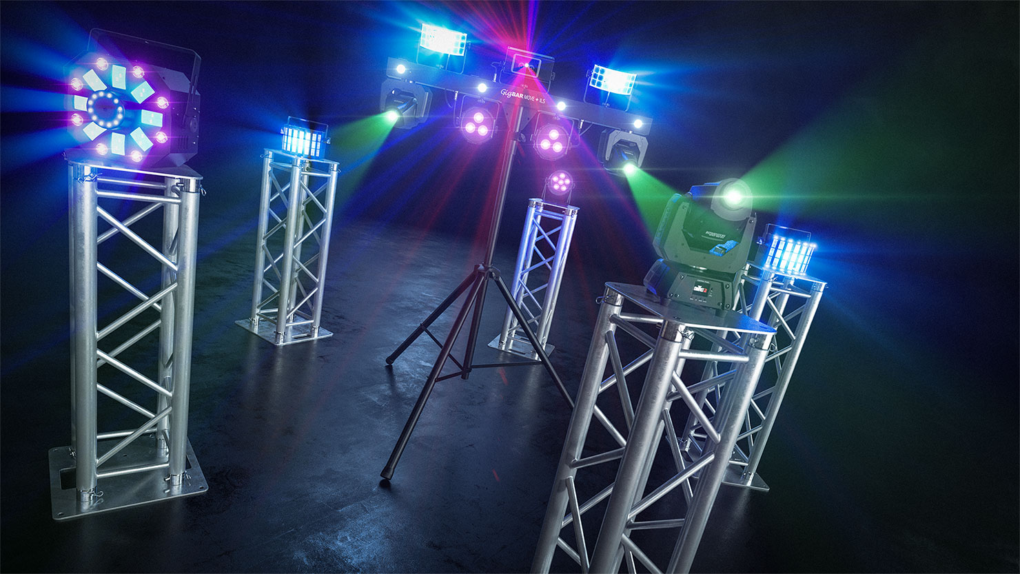 Chauvet-DJ Intimidator Spot 160 ILS - эффекты Chauvet-DJ Intimidator Spot 160 ILS - эффекты