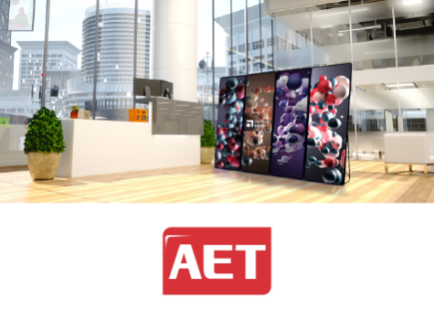 AET iMira2 — цифровые LED‑постеры «всё‑в‑одном»