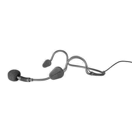 Конденсаторный головной микрофон (кардиоида), черного цвета, 4-контактный мини XLR, для любых поясных передатчиков beyerdynamic серии TG и предусилителя MA-PVA, ветрозащита в комплекте. Подходит для поясных передатчиков Shure