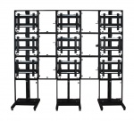 Модульное напольное крепление для создания бесшовной видеостены, масса одного дисплея до 50 кг