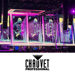 Пол Нормандейл озаряет Oasis с помощью 280 приборов CHAUVET Professional