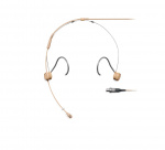 Субминиатюрный головной микрофон TwinPlex, цвет бежевый, разъём LEMO 3, всенаправленный