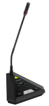 Настольный проводной пульт делегата с функцией синхронного перевода со съёмным микрофоном на гусиной шее