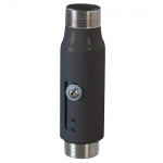 Телескопическая штанга 152-229 мм, черного цвета