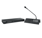 Комплект конференц-системы MXC «Конгресс» #1: центральный блок DIS-CCU-E, 10 х пультов MXC640 с микрофонами MXC420DF/C, плюс необходимые кабели для подключения микрофонов