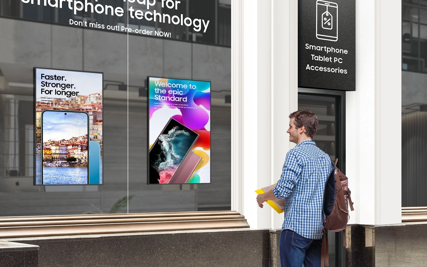 Samsung серии OMD - Витринные дисплеи, фото-1 Samsung серии OMD - Витринные дисплеи, фото-1