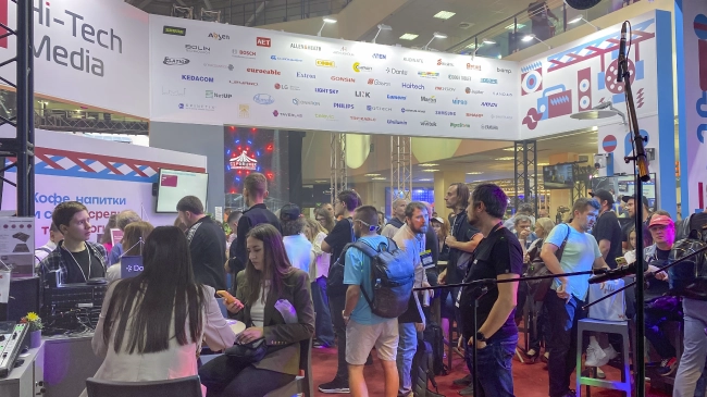 На стенде Hi-Tech Media,участника выставки Light+Audio Tec-2024, фото-4 На стенде Hi-Tech Media,участника выставки Light+Audio Tec-2024, фото-4