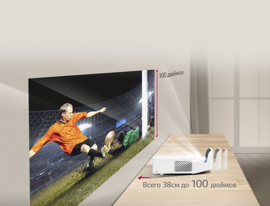 Ультракороткофокусный LED-проектор Ультракороткофокусный LED-проектор