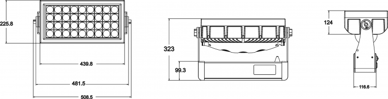 IL-36x15W Zoom wall washer IL-36x15W Zoom wall washer