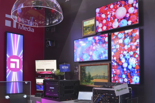 На стенде Hi-Tech Media,участника выставки Light+Audio Tec-2024, фото-33 На стенде Hi-Tech Media,участника выставки Light+Audio Tec-2024, фото-33